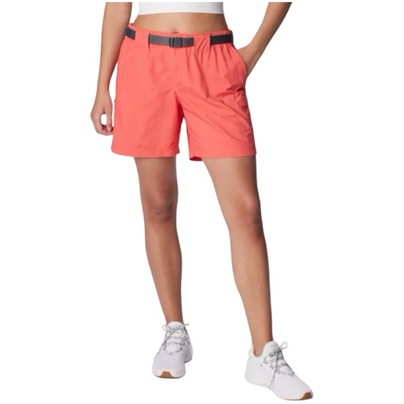 Columbia Pants - Columbia Sandy River Cargo Gorpcore Hiking Outdoors Shorts in Orange | Large